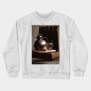 Teapot Glass still-life Crewneck Sweatshirt